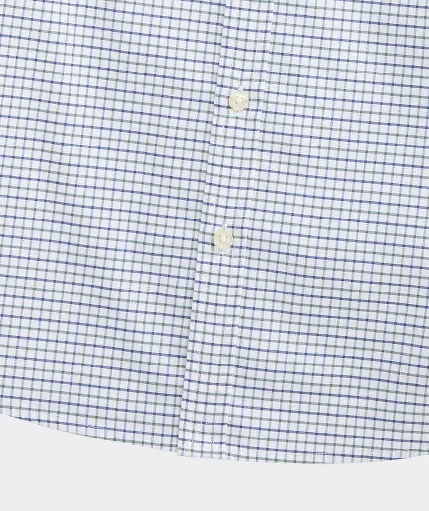 Boys' Performance Cotton Wauwinet Tattersall Shirt