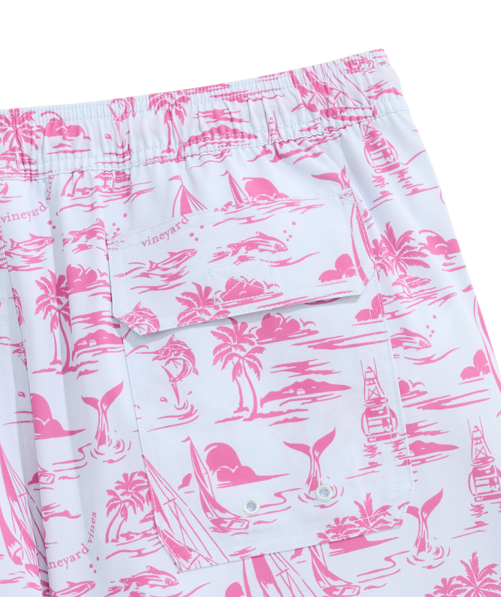 OUTLET 5 Inch Island Bungalow Chappy Trunks