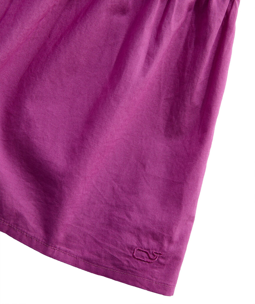 OUTLET Women's Solid Poplin Midi Dress