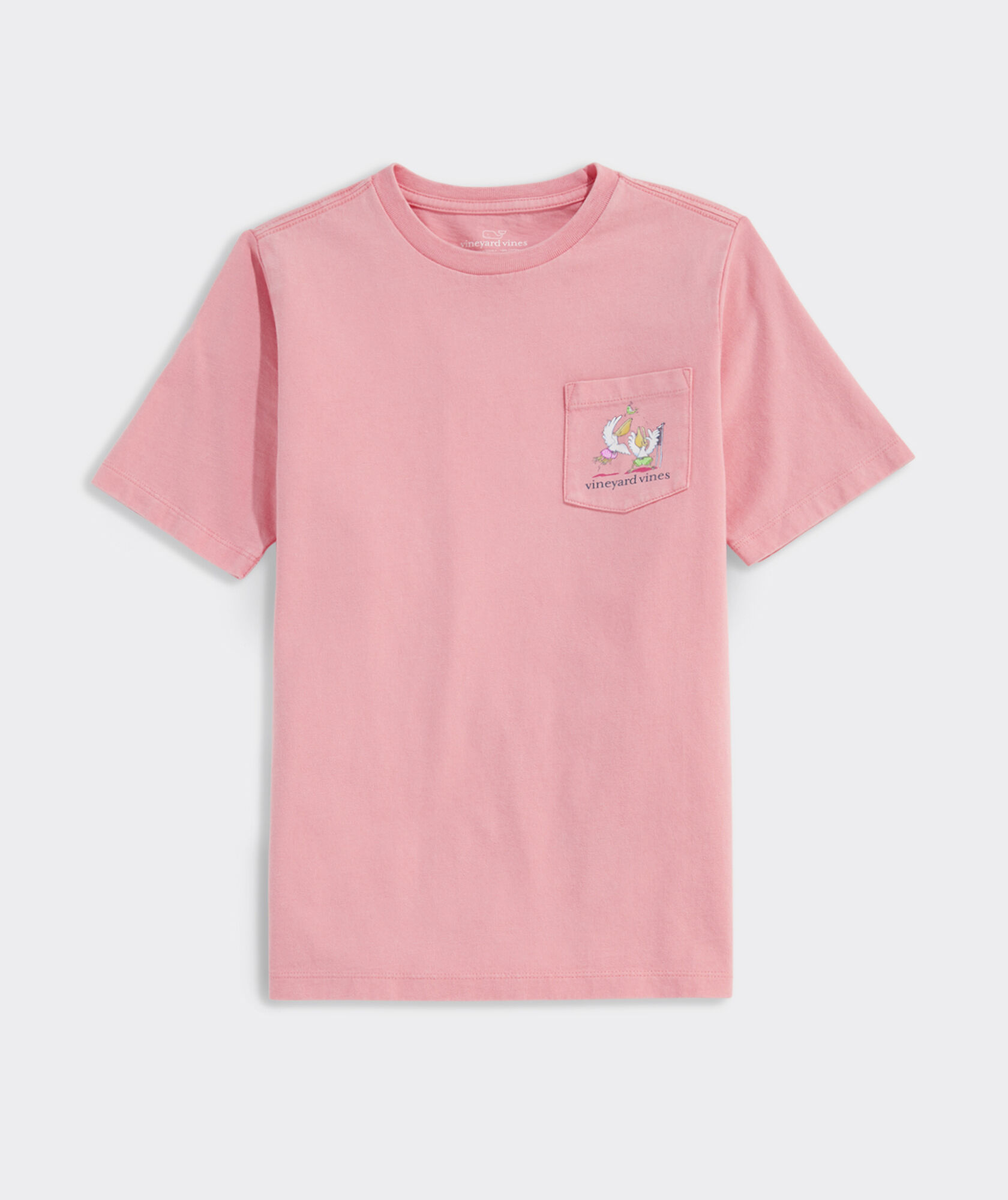 (取寄) ヴィンヤードヴァインズ メンズ アイコン フィル ペリカン ショート スリーブ ティー Vineyard Vines men Icon Fill Pelican Short Sleeve Tee Coastline Shop Boys' Drift Dye Pelican Volleyball Short-Sleeve Pocket Tee at