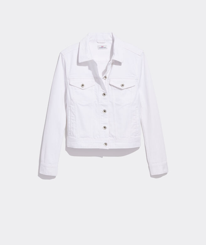 White Jean Jacket