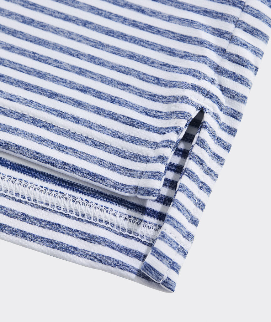 American Flag Performance Winstead Stripe Sankaty Polo