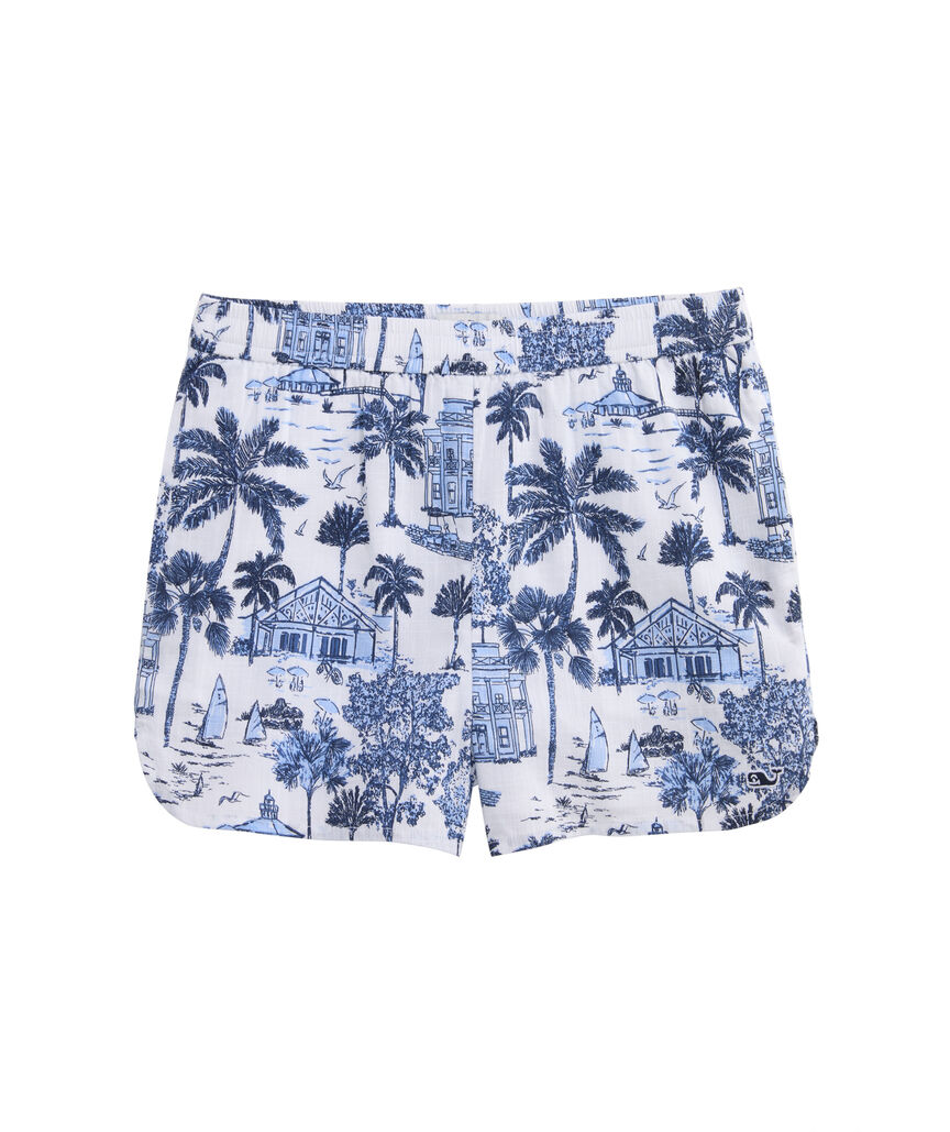 OUTLET Girls' Gasparilla Scene Pull-On Shorts