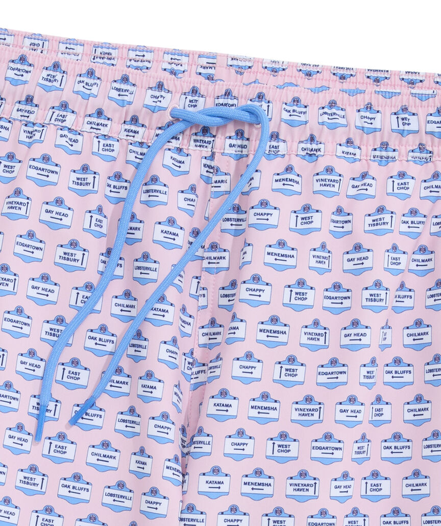 OUTLET 7 Inch Island Signs Chappy Trunks