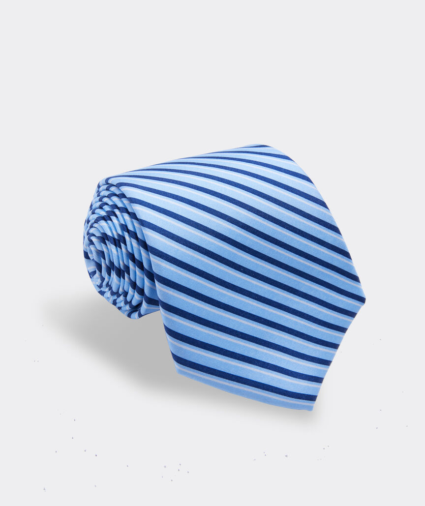 Vineyard Stripe Printed Tie