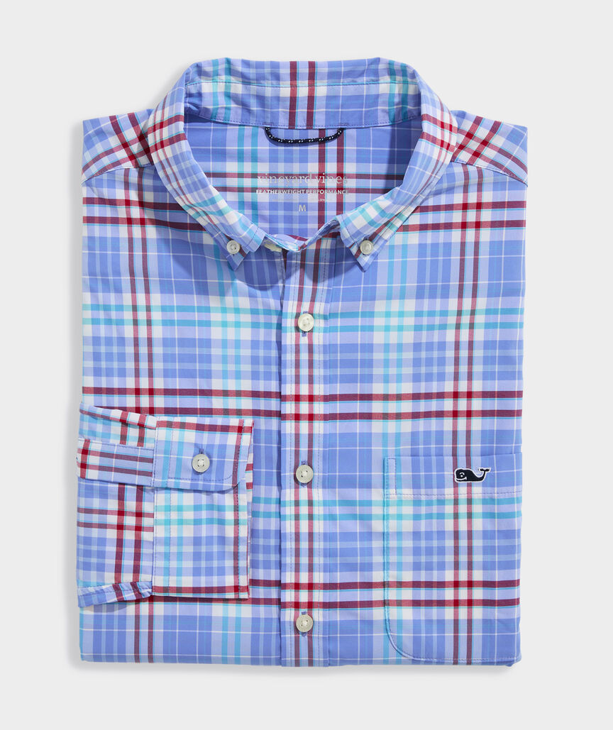 Performance Hurricane Plaid Featherweight Shirt