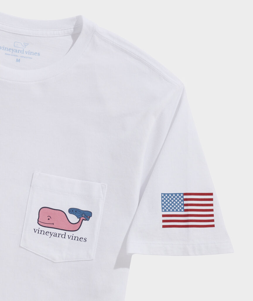 Limited-Edition Crocs™ Flags & Stars Short-Sleeve Pocket Tee