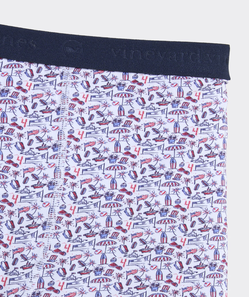 Boys' Stretch Cotton Boxer Briefs