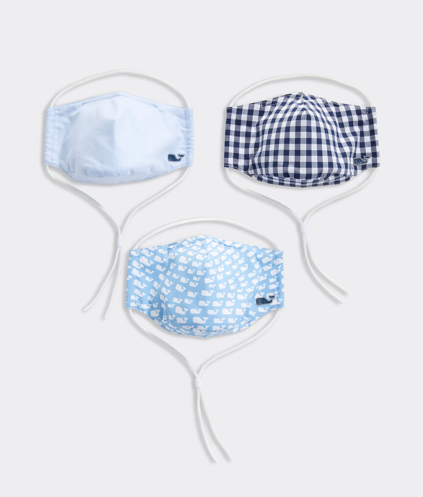 Heritage Blue Whale Non-Medical Mask 3-Pack