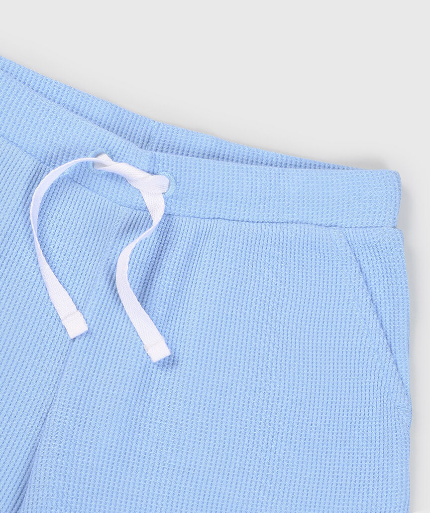 OUTLET Girls' Waffle Pull-On Short