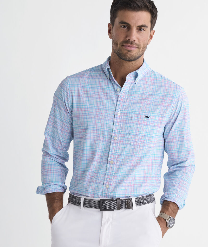 Performance Parrotfish Plaid Featherweight Shirt