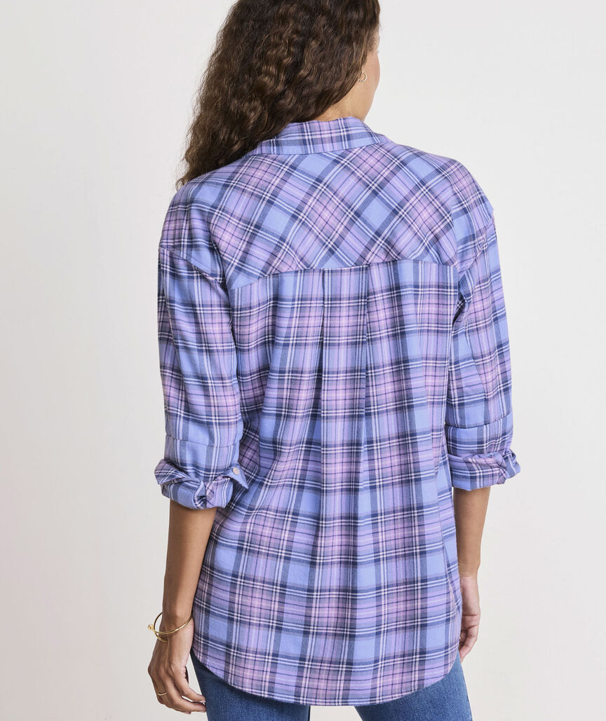 Birdie Flannel Button-Down