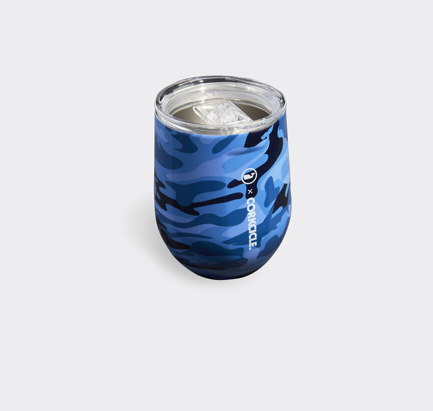 Blue Camo Corkcicle Stemless