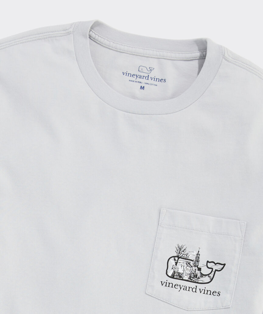 Nightmare On Whale Street Long-Sleeve Pocket Tee