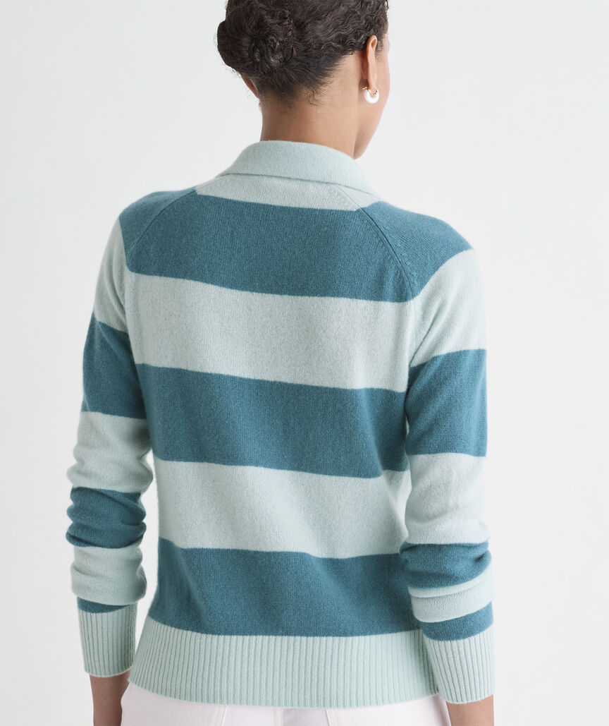Seaspun Cashmere Polo Sweater