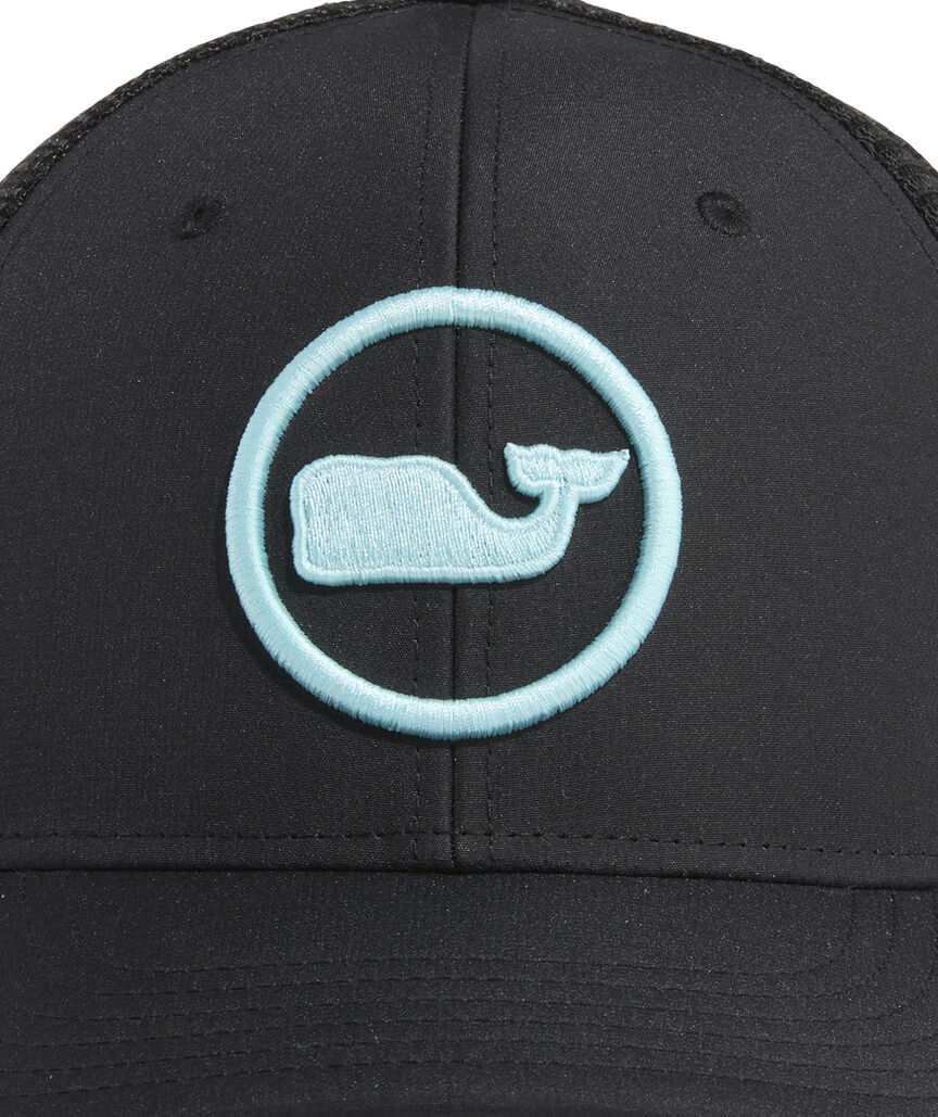 OUTLET Whale Dot Performance Trucker Hat