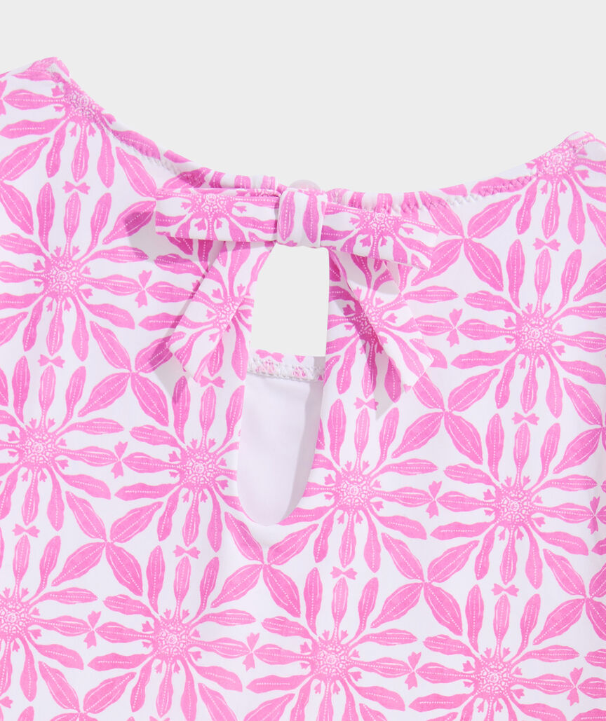 Girls' Long-Sleeve One-Piece