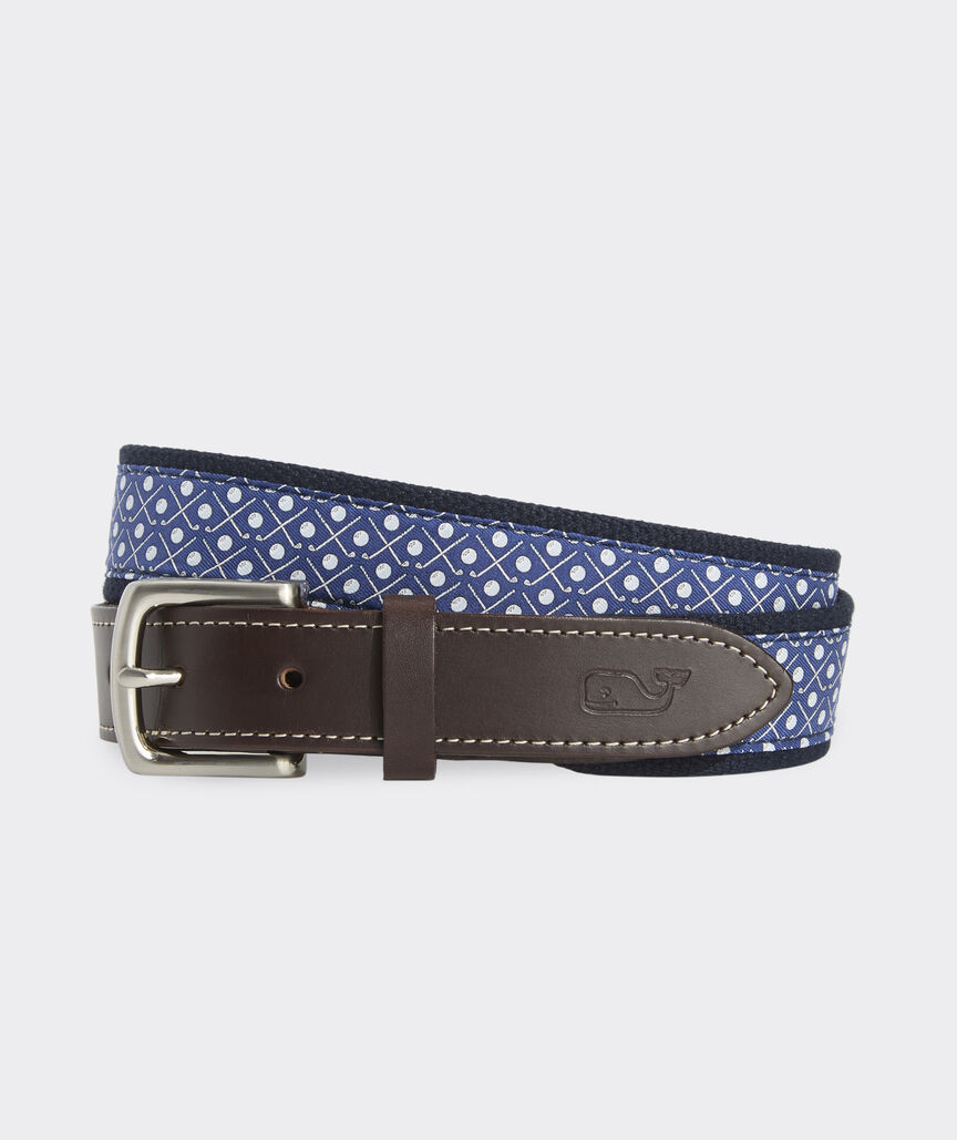 Golf Clubs Canvas Club Belt