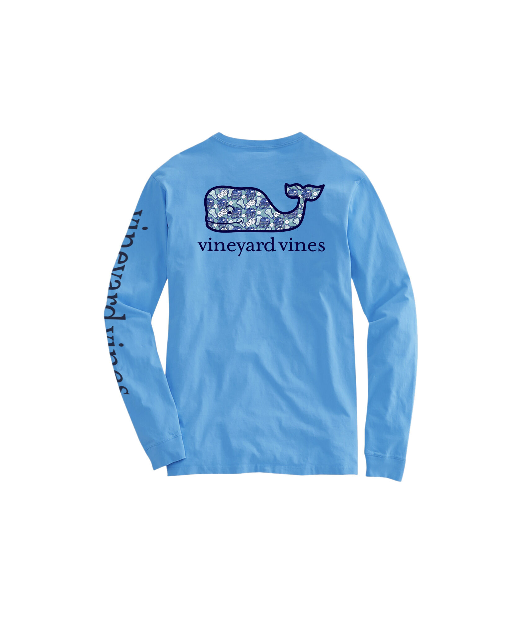 Shop OUTLET Boys' Tossed Lacrosse Whale LongSleeve Pocket Tee at