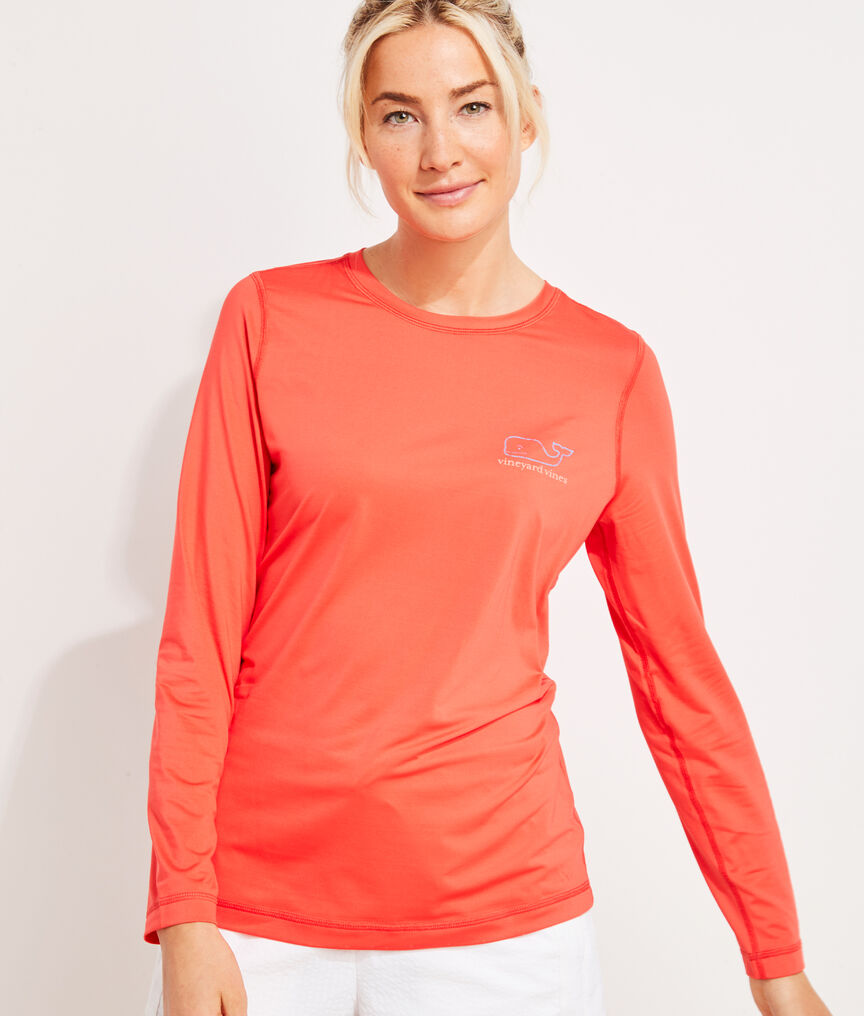 Shop LongSleeve Whale Swim Shirt at vineyard vines