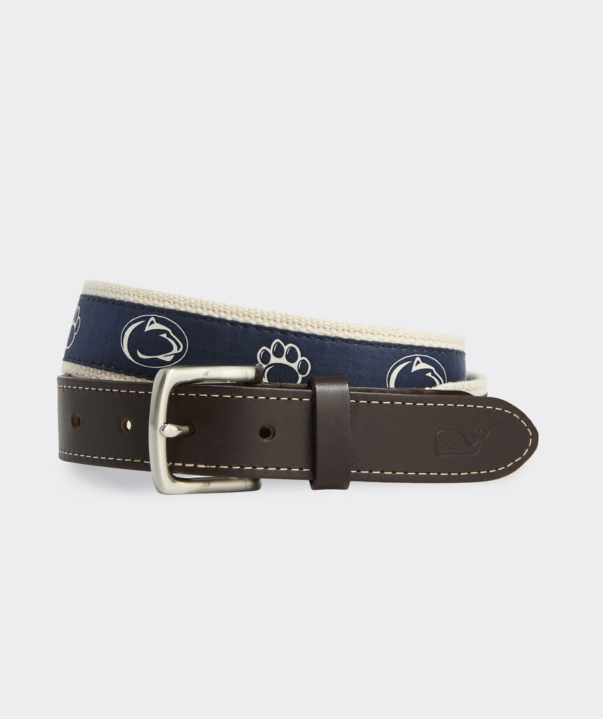 Penn State University Canvas Club Belt