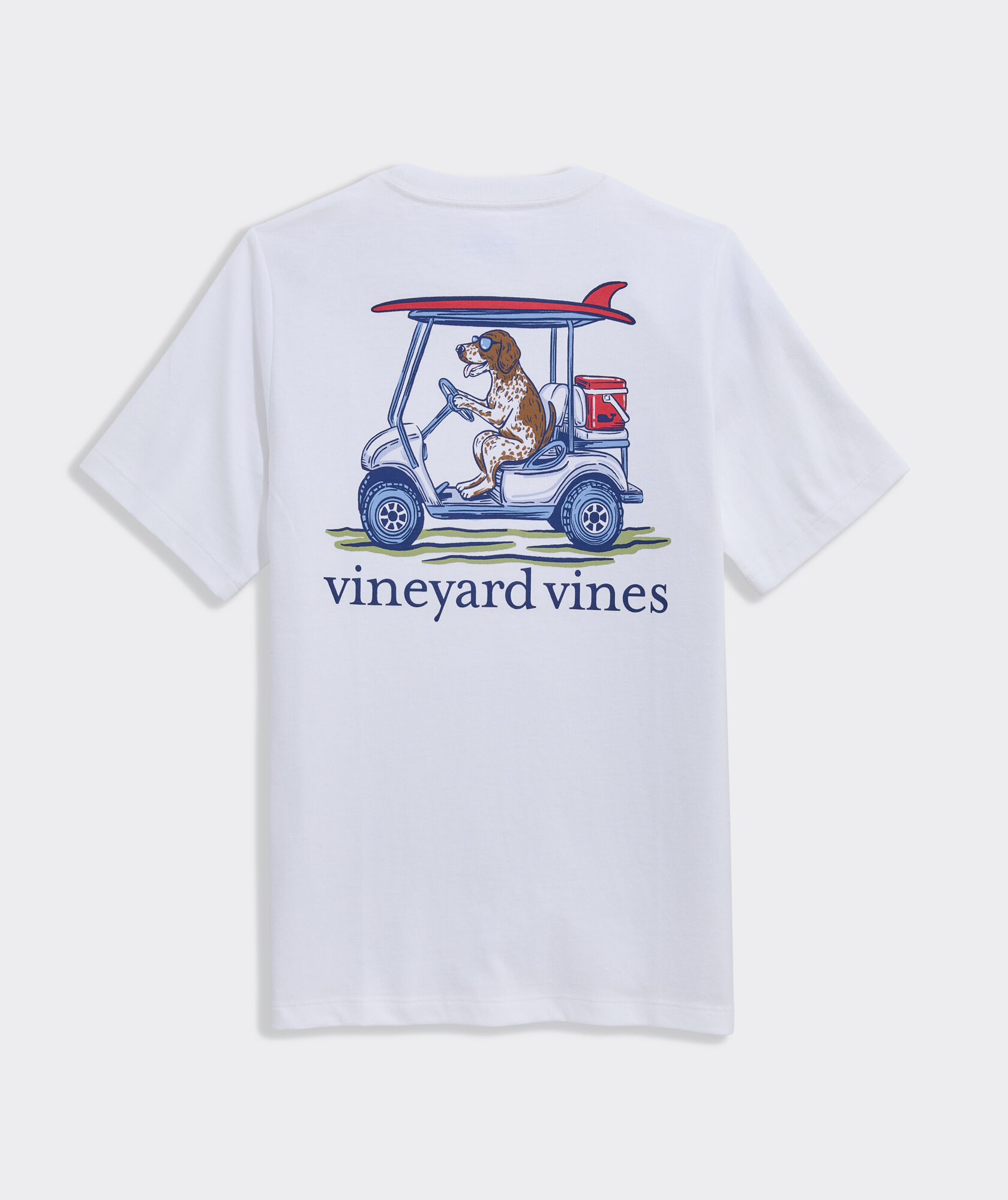 Shop Boys' Pointer Golf Cart Short-Sleeve Pocket Tee at vineyard vines