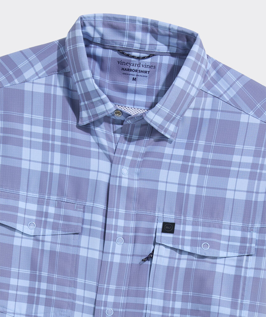 Performance Deep Sea Plaid Harbor Shirt