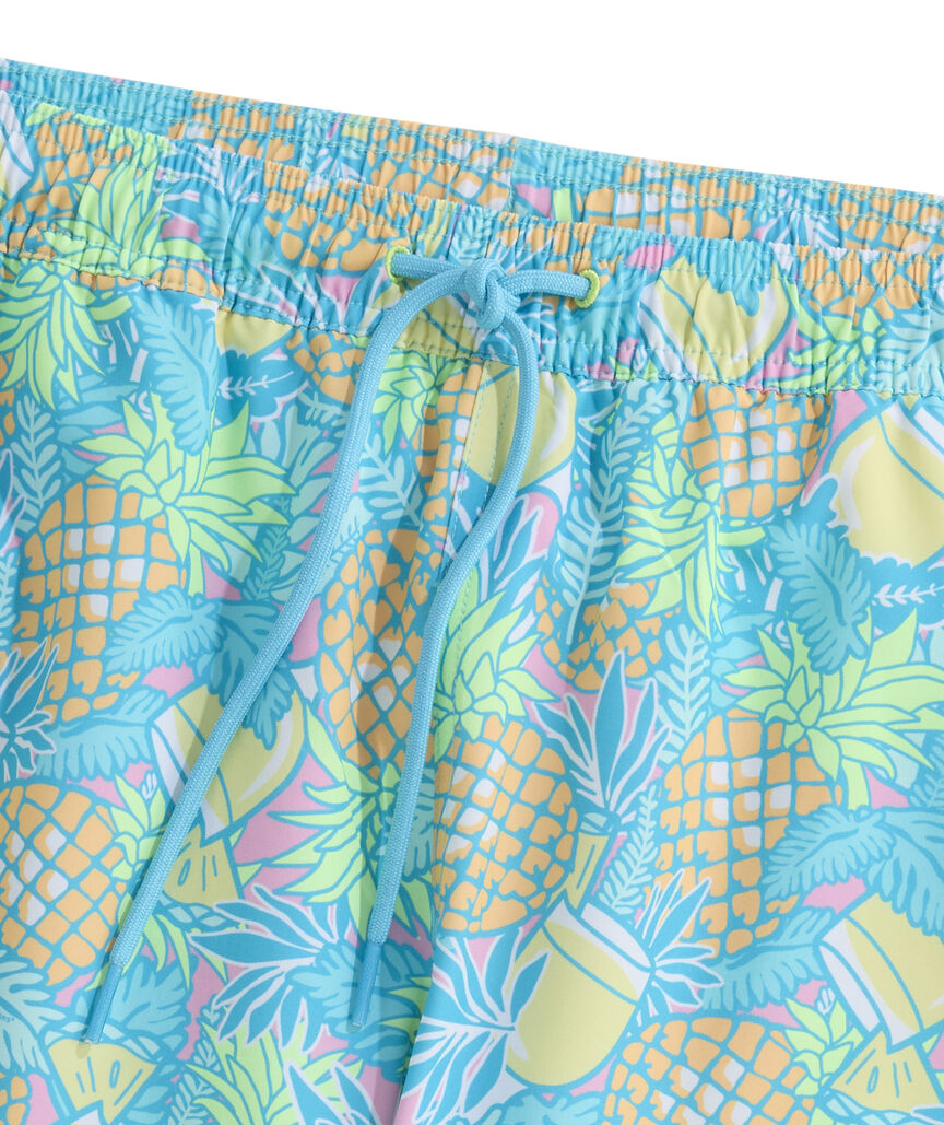 OUTLET 5 Inch Printed Chappy Swim Trunks