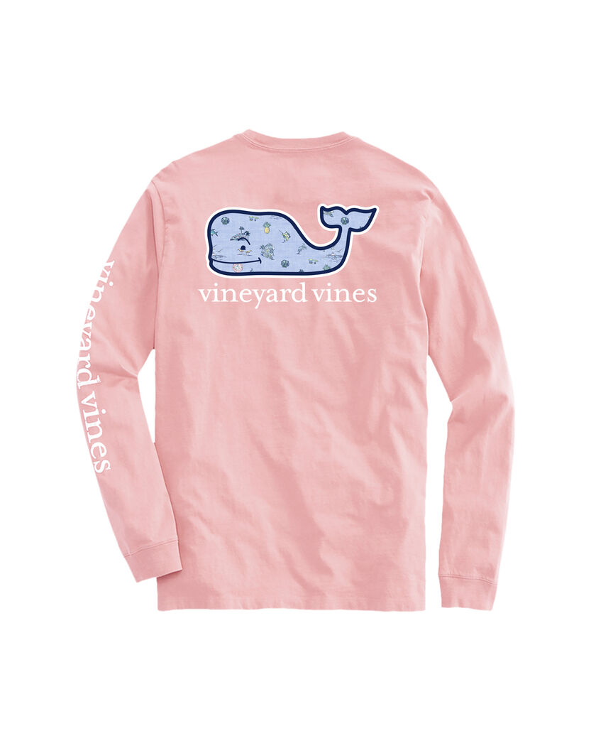 OUTLET Gasparilla Vista Whale Long-Sleeve Pocket Tee