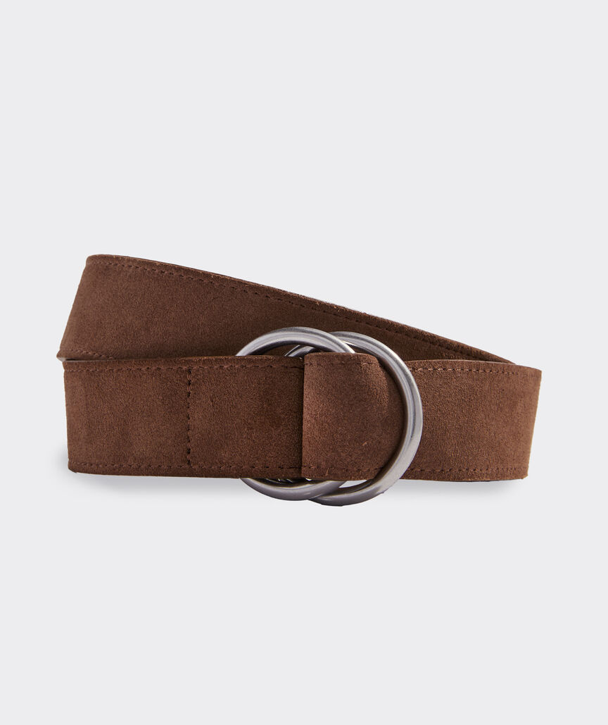 Suede O-Ring Belt