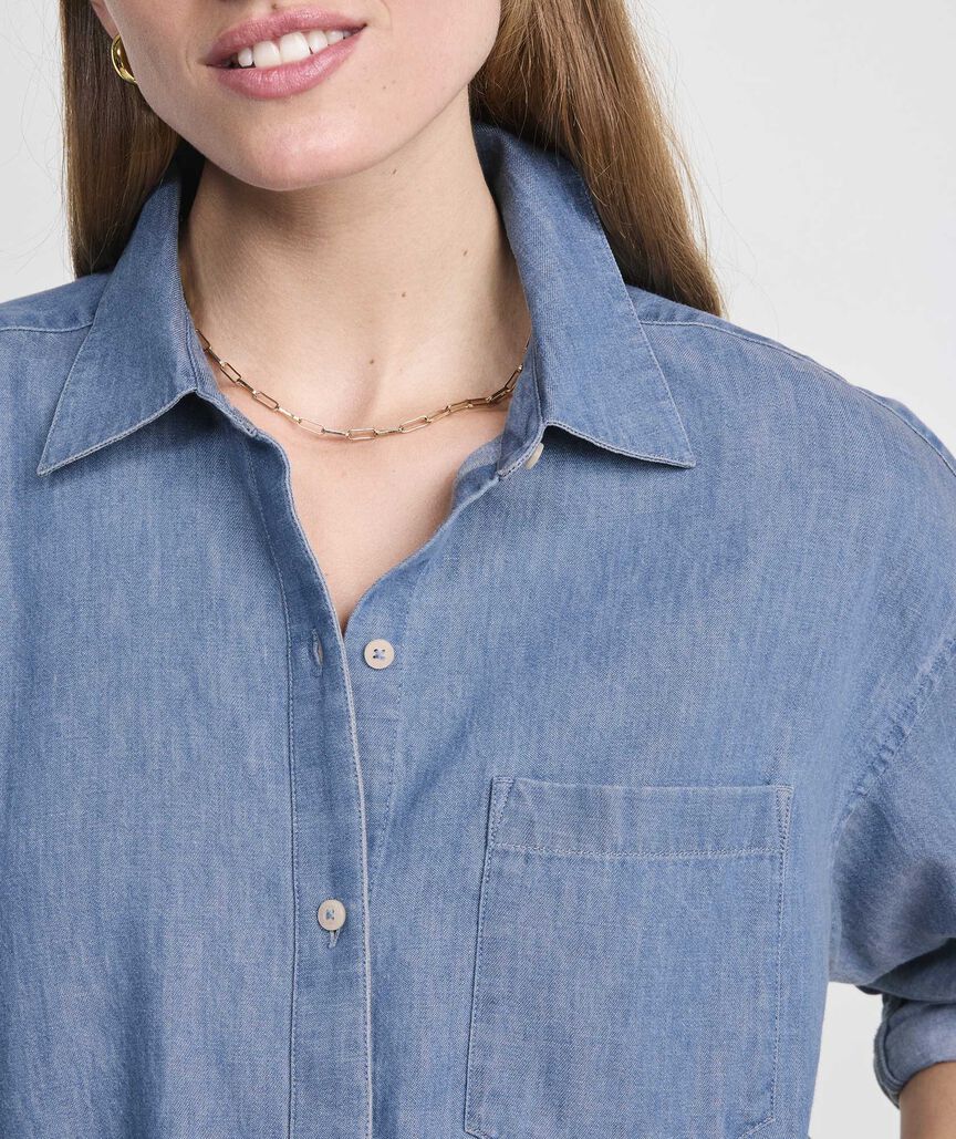 Birdie Chambray Button-Down