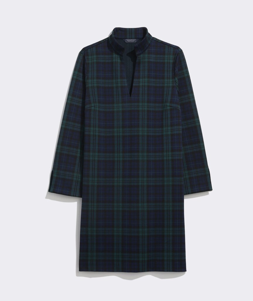 Blythe Plaid Ponte Dress