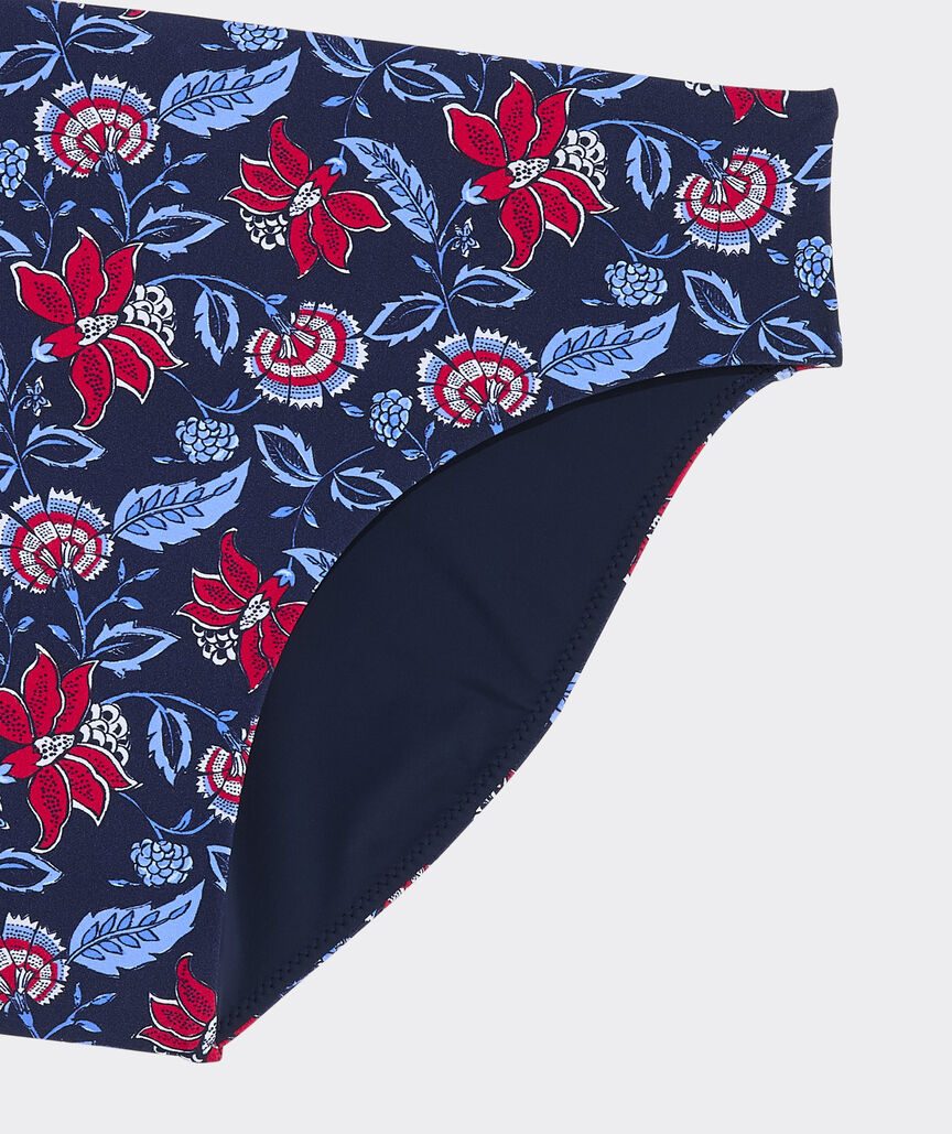 Wainscott Mid-Rise Bikini Bottom