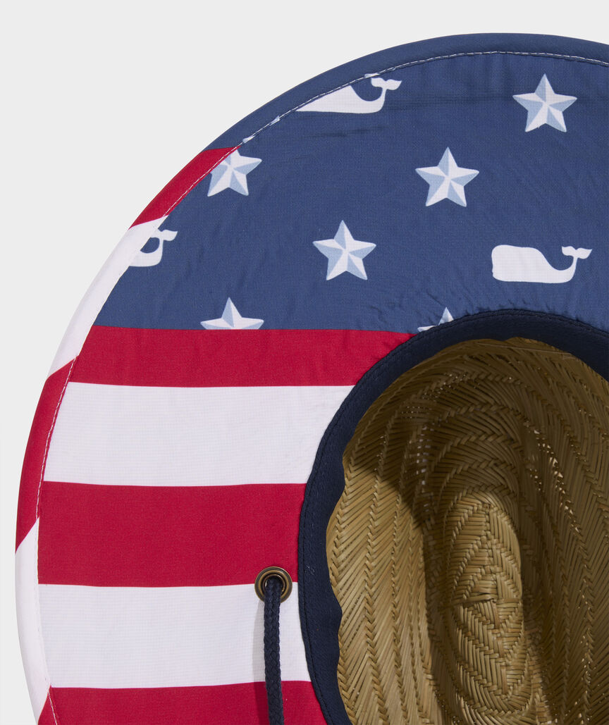 Surf Patch Flag Lifeguard Hat