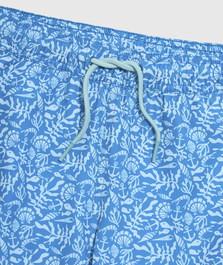 OUTLET Boys' Sea Icon Chappy Swim Trunks