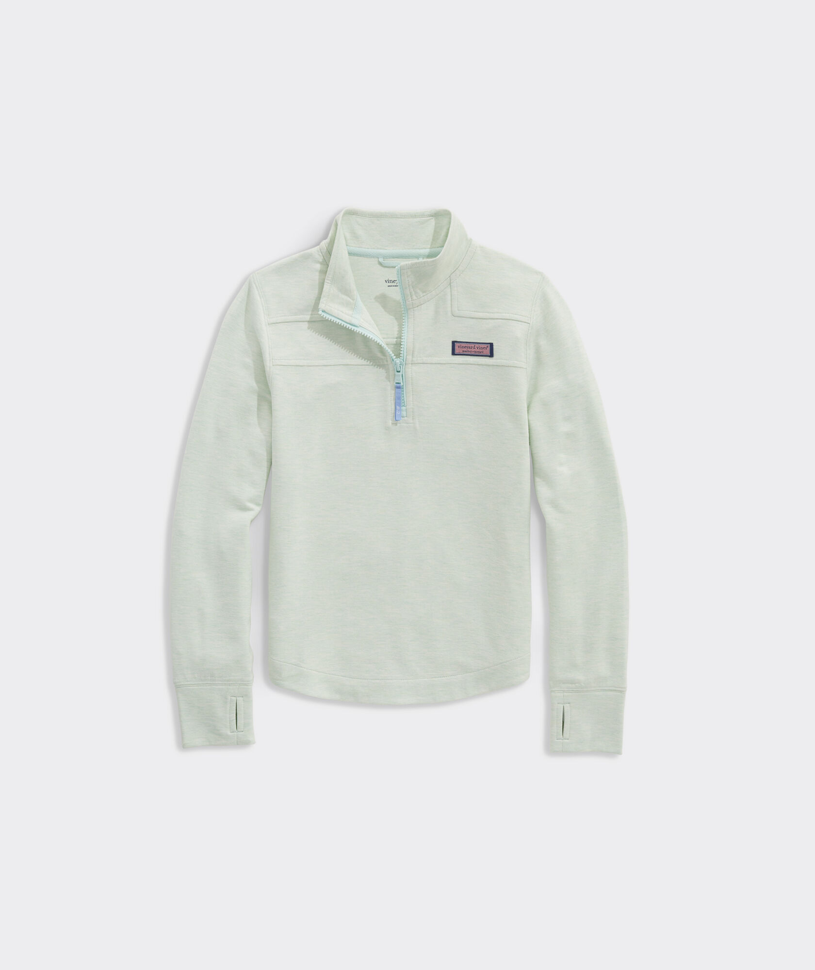 Vineyard Vines Damen Dreamcloth Relaxed Shep Shirt – Superweiches Sweatshirt Mit Viertelreißverschluss