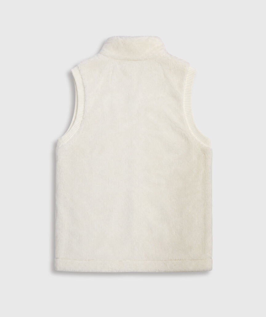 OUTLET Girls' Fuzzy Vest