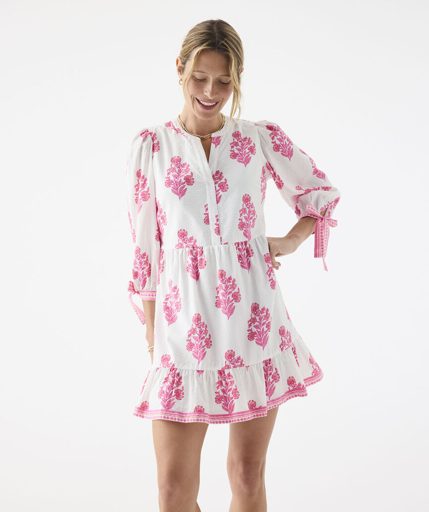 Tessa Tie-Sleeve Dress