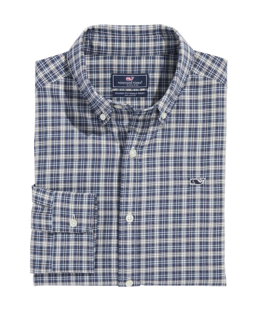 OUTLET Cotton Poplin Tartan Shirt