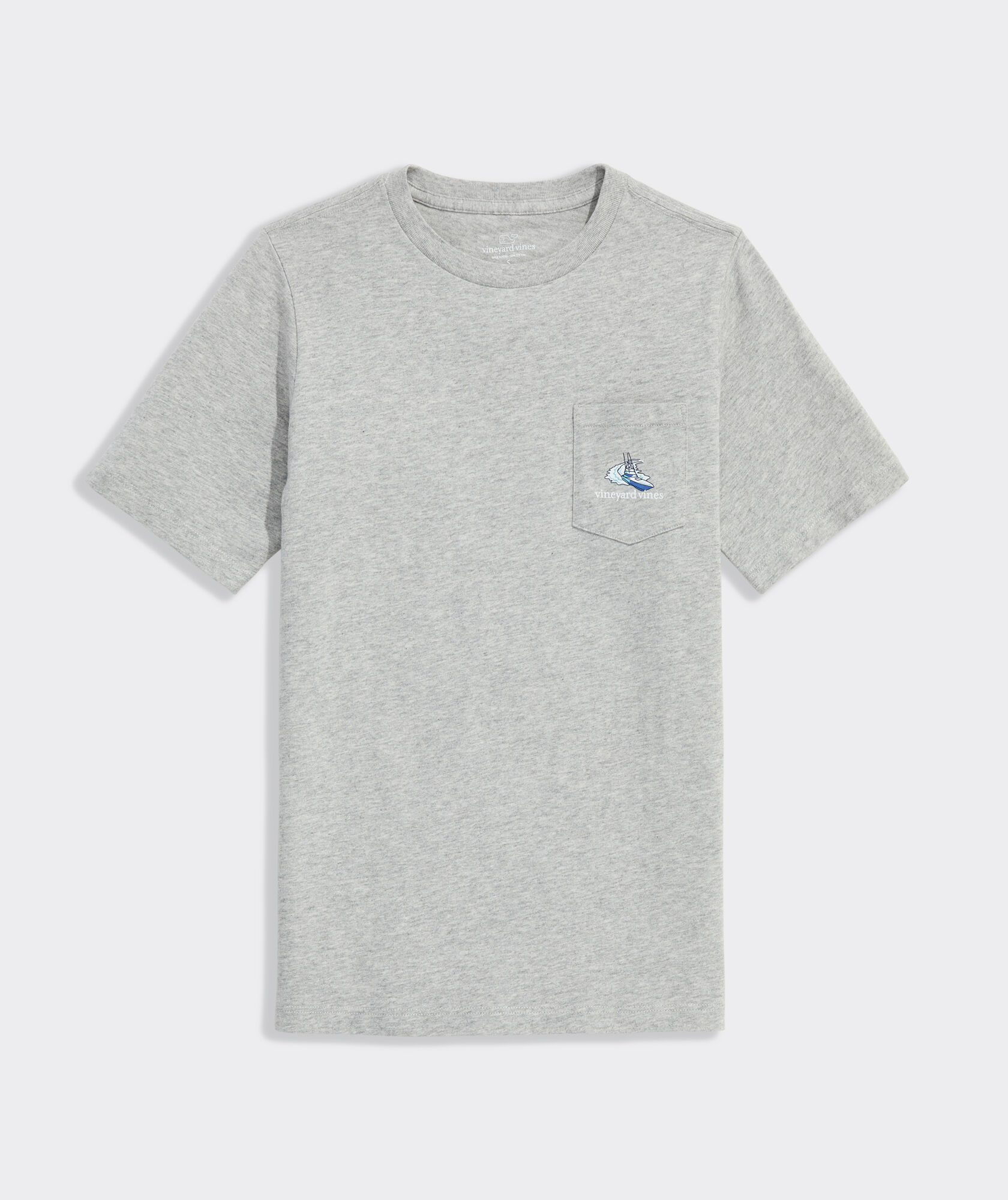 Boys' Sportfisher Whale Short-Sleeve Pocket Tee