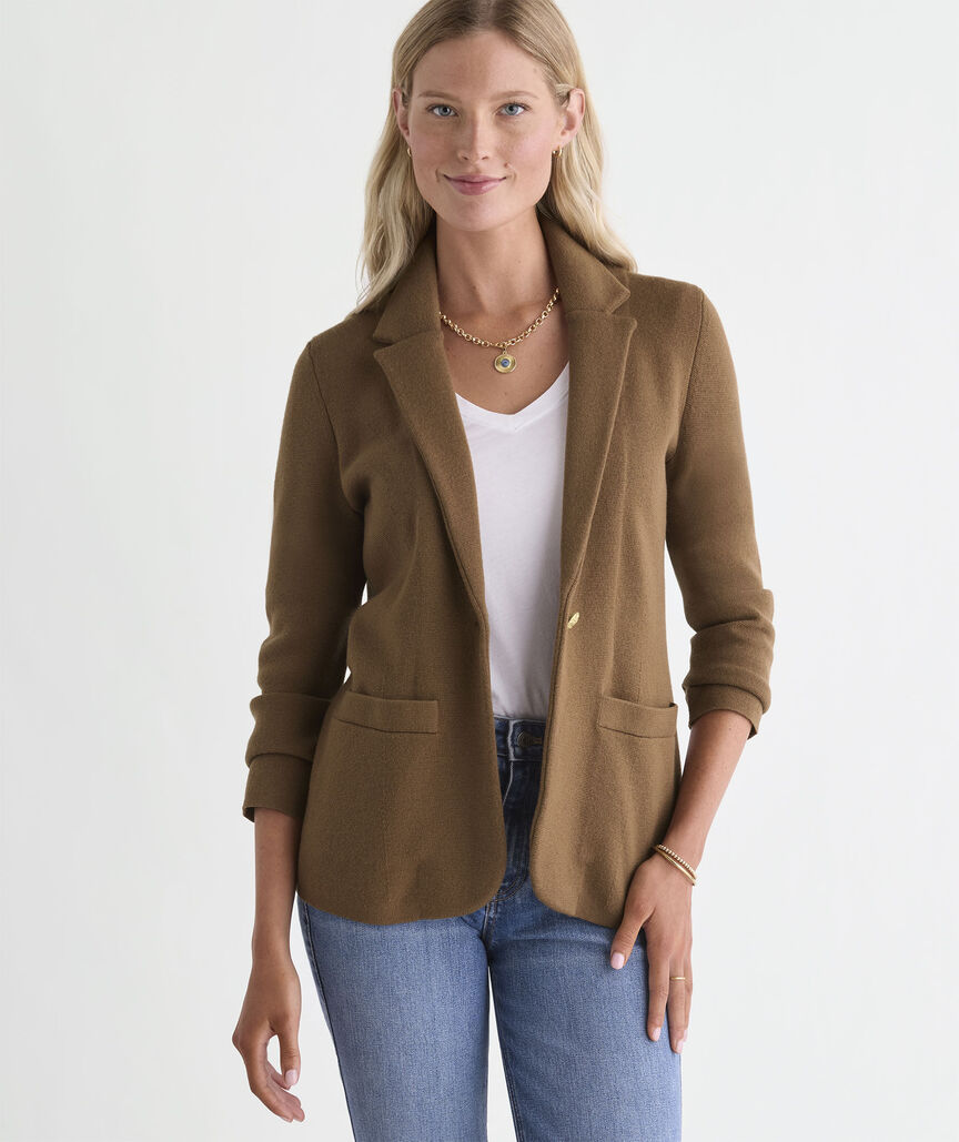 Knit Blazer