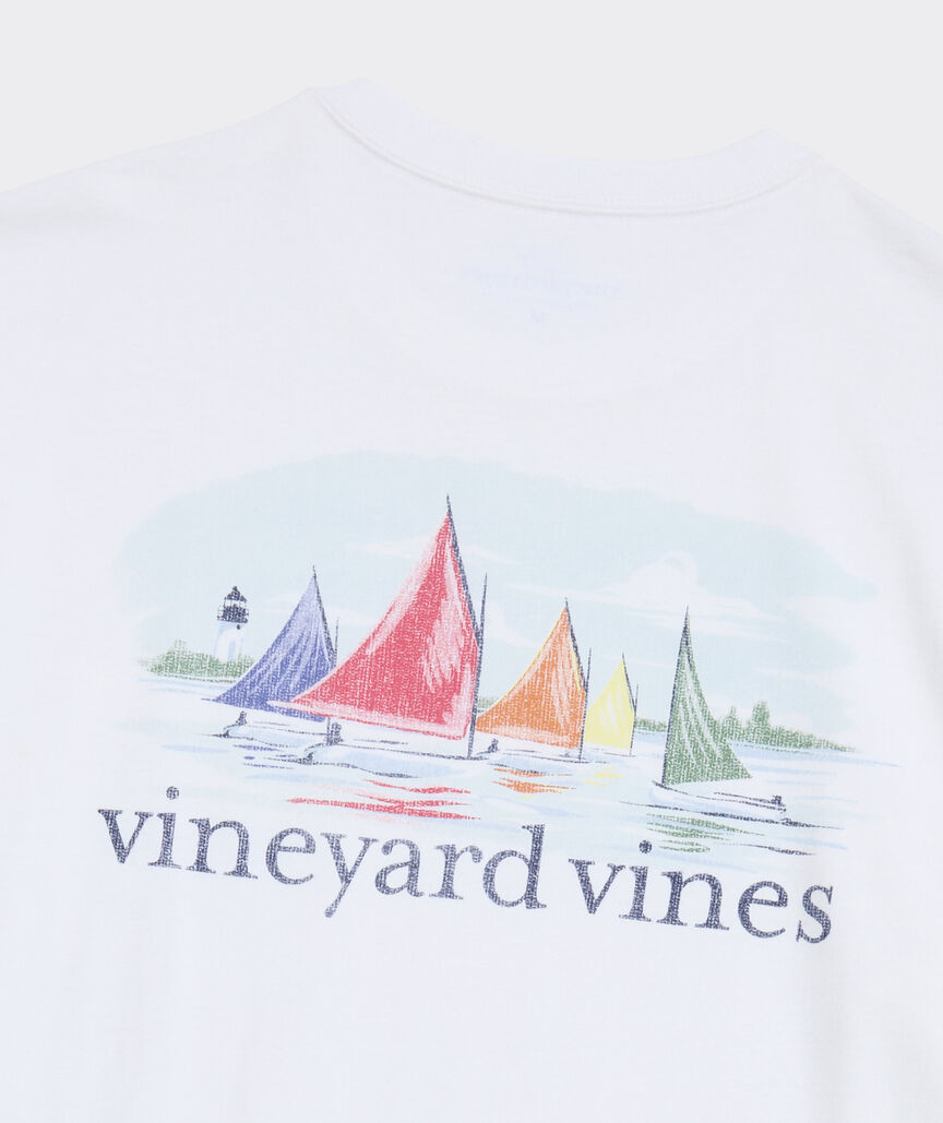 Rainbow Fleet Short-Sleeve Pocket Tee