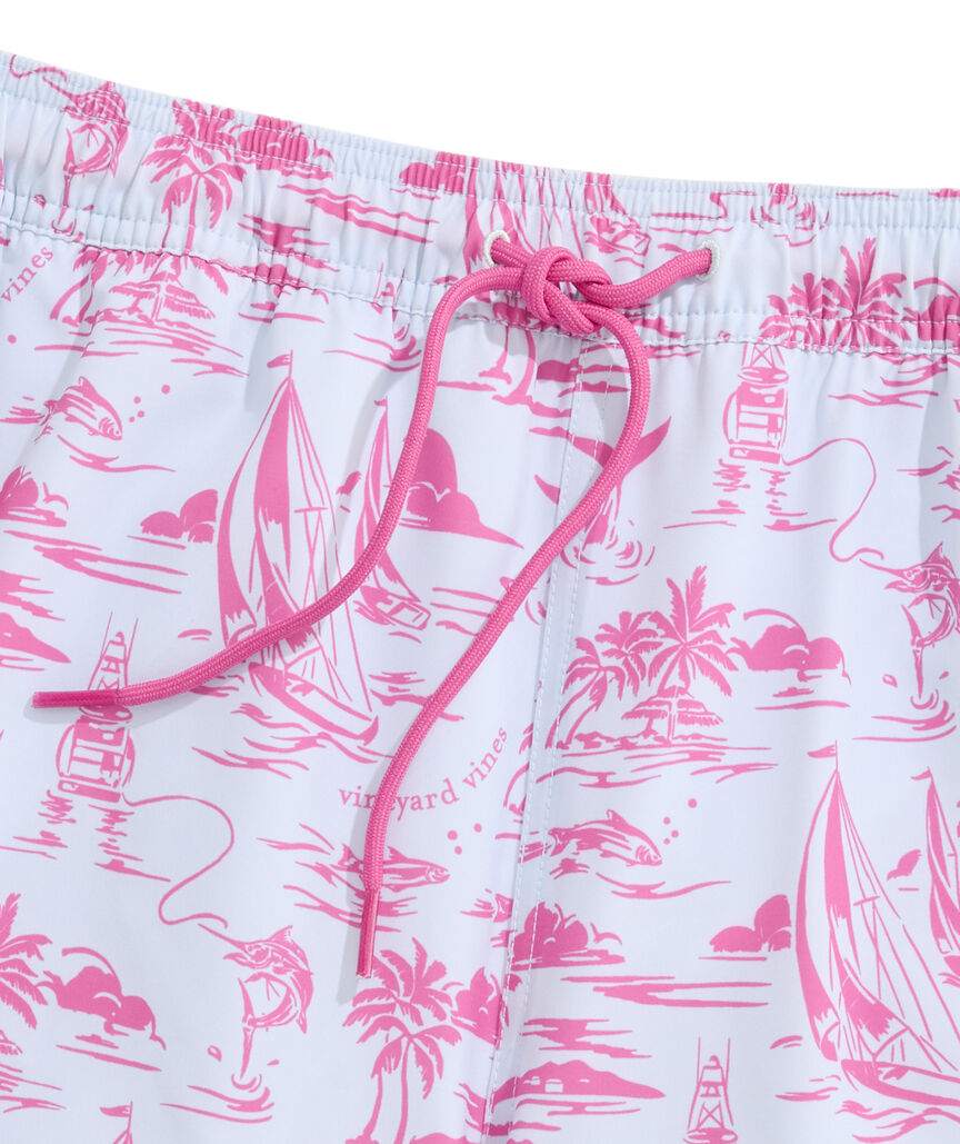 OUTLET 5 Inch Island Bungalow Chappy Trunks