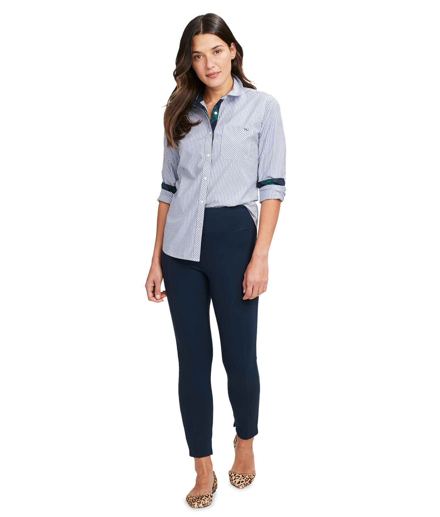 ponte skinny ankle pants