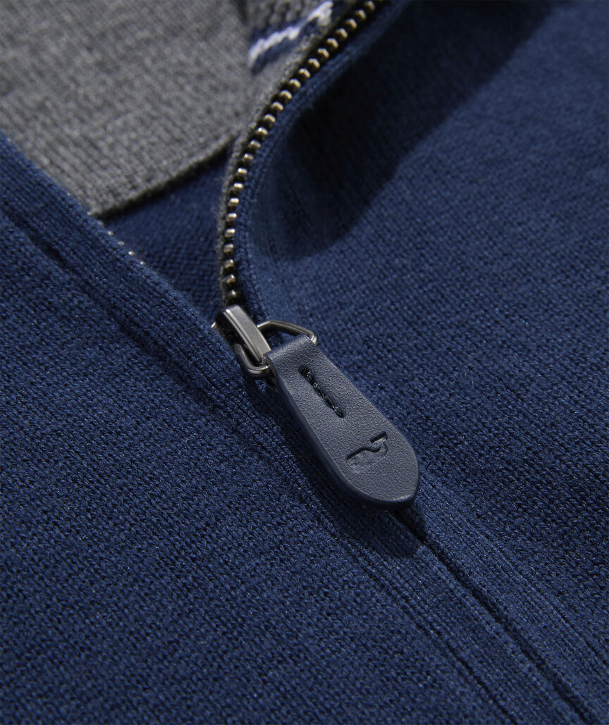 Tipped Boathouse Quarter-Zip