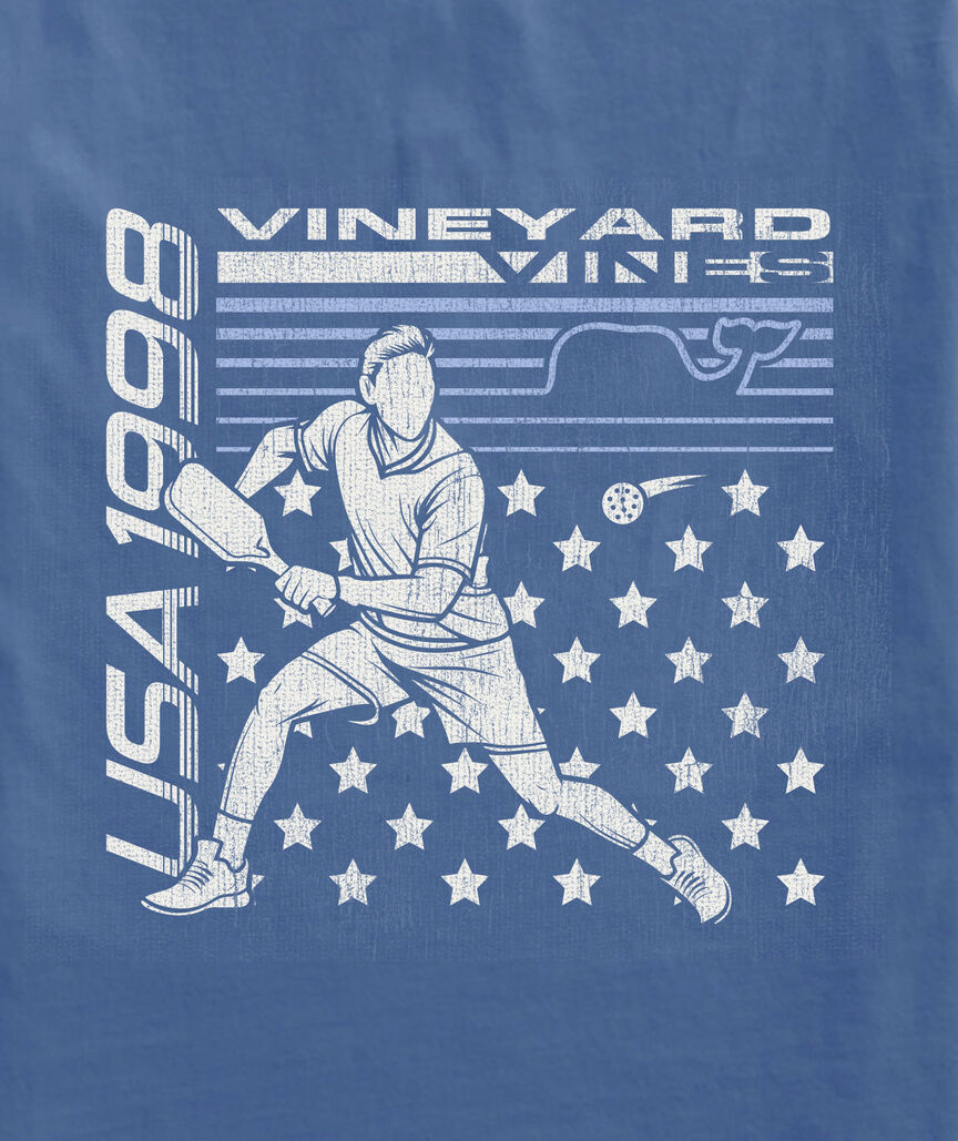 OUTLET USA Pickleball Short-Sleeve Pocket Tee