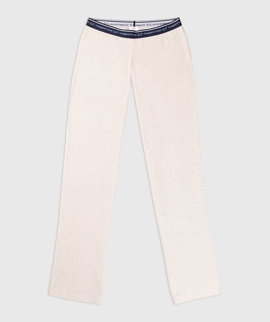 OUTLET Waffle-Knit Pajama Pants