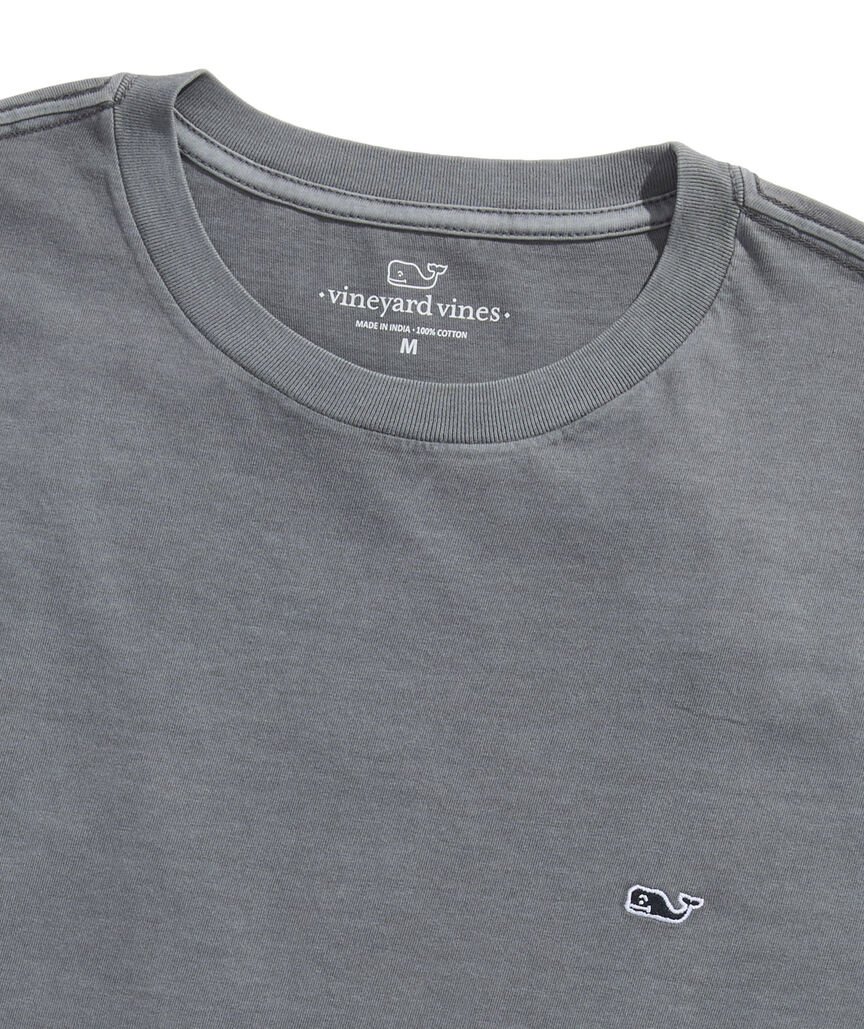 OUTLET Sunwashed Whale Embroidered Short-Sleeve Tee