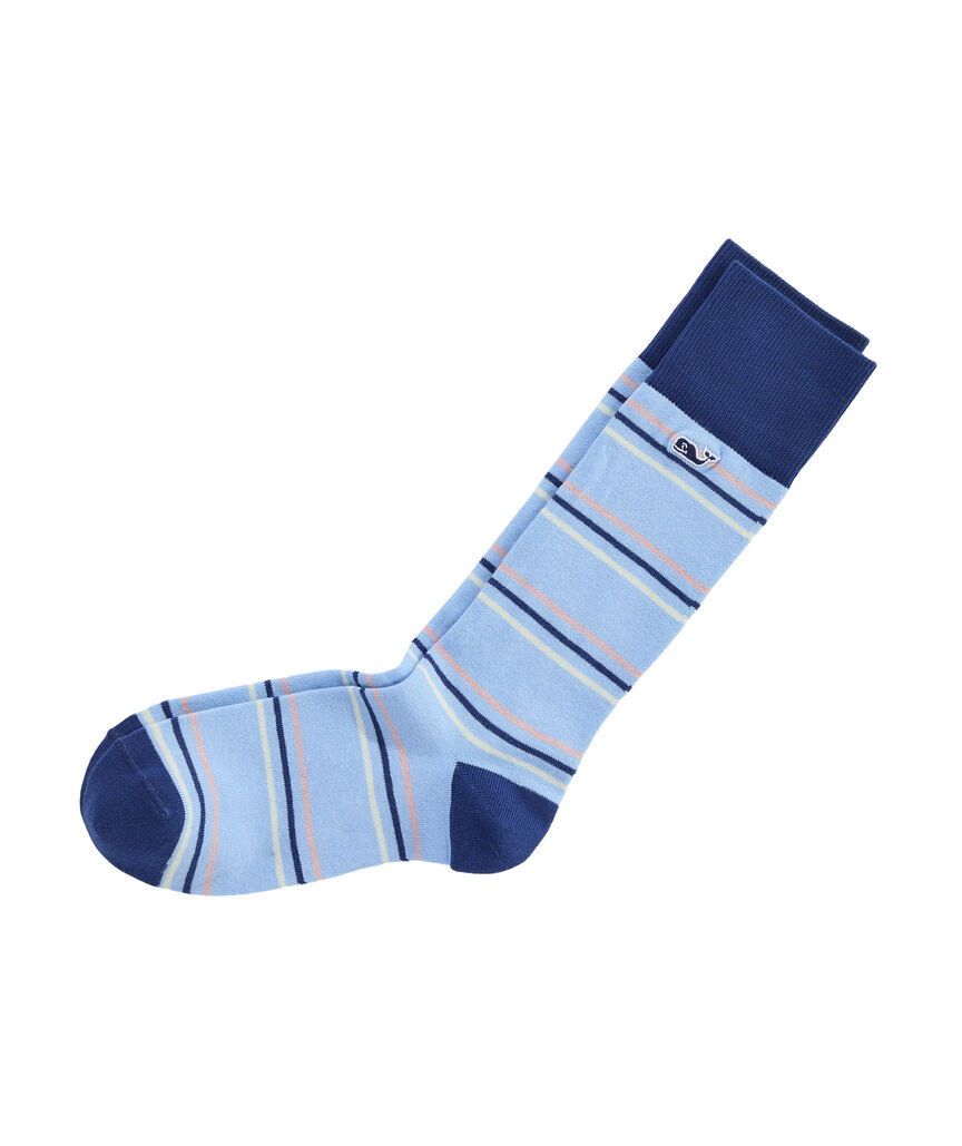OUTLET Striped Dress Socks