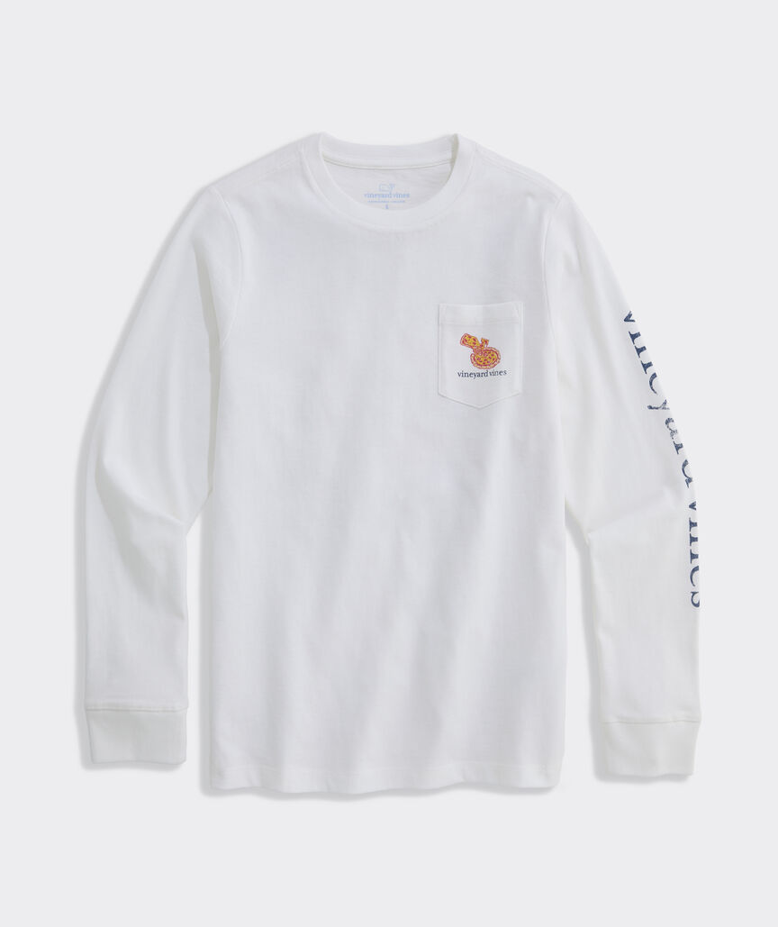 Boys' Whale of a Slice Long-Sleeve Pocket Tee